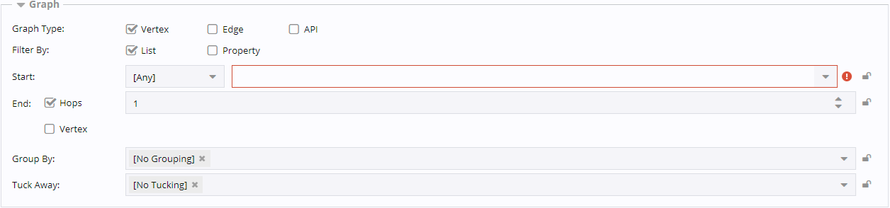 Form Graph settings