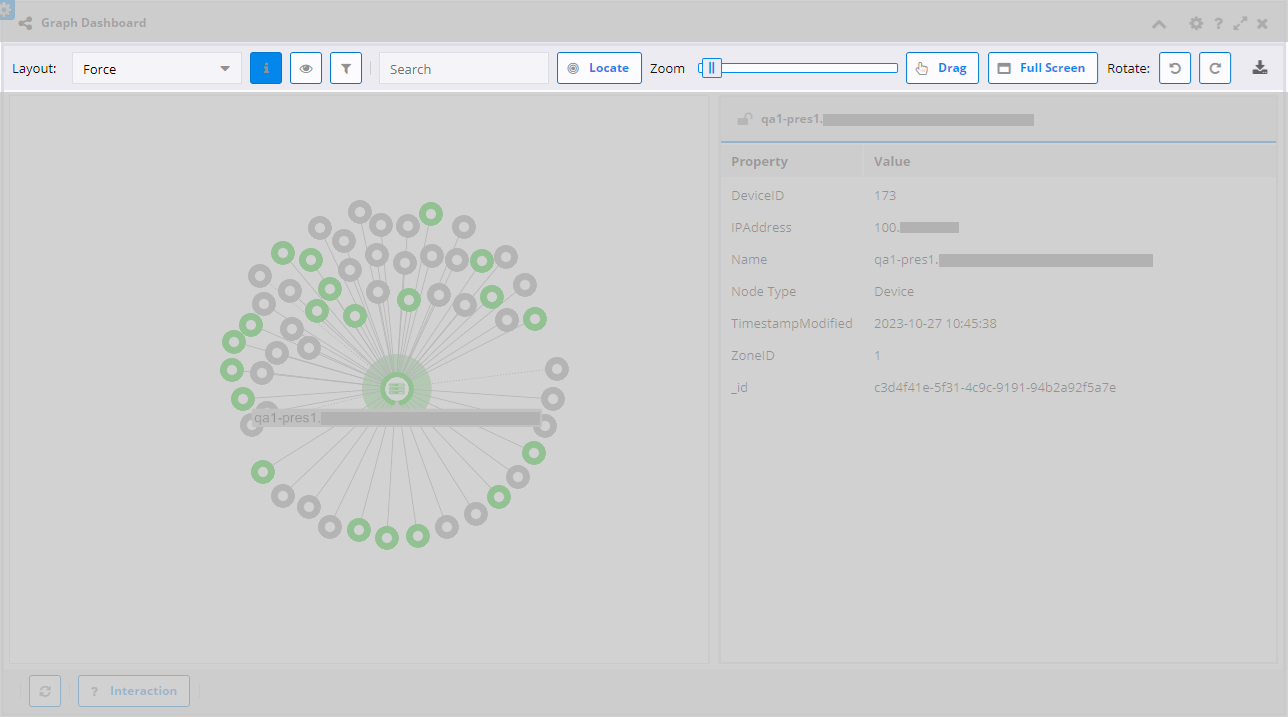 View Graph Toolbar